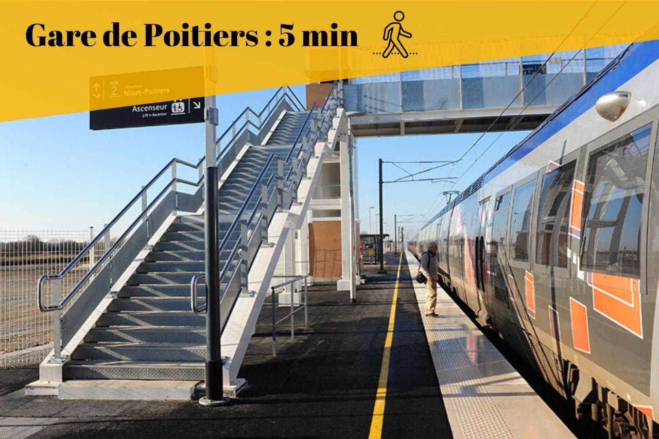 L'Industriel By Goodbnb - Proche Gare - 15Mn Futuroscope Poitiers Esterno foto